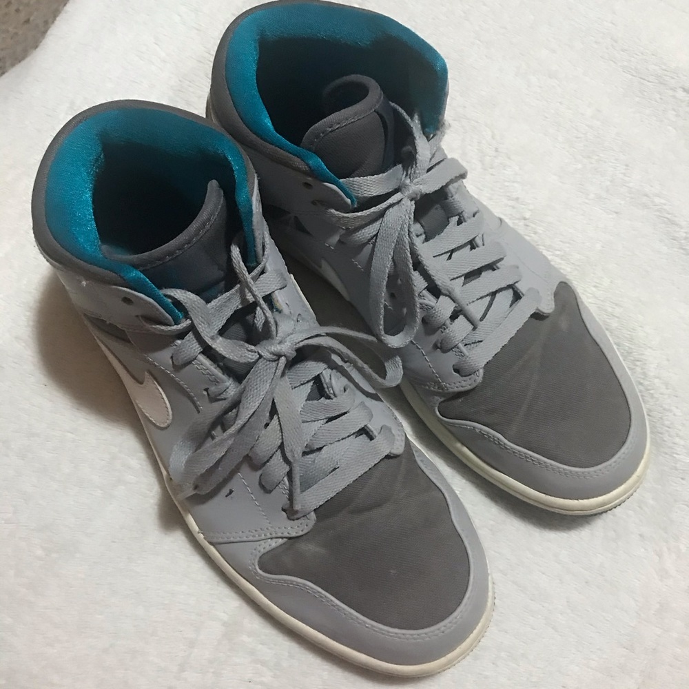 Nike Air Jordan sport shoes.
